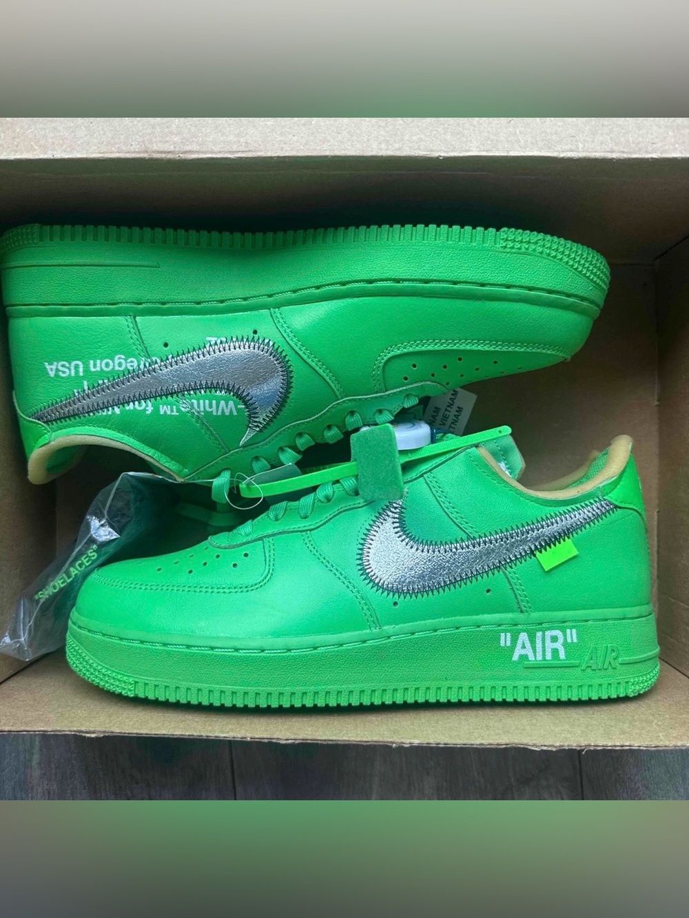 NEW 8.5M Nike Air Force 1 Low x Off-White Brooklyn READY TO SHIP TODAY✅✈️